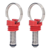 2Pcs Keg Pressure Relief Valve Ball Lock Lid Cornelius Style Accessory Set Kit for Safety Red In Australia - Darrahopens