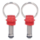 2Pcs Keg Pressure Relief Valve Ball Lock Lid Cornelius Style Accessory Set Kit for Safety Red In Australia - Darrahopens
