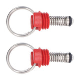 2Pcs Keg Pressure Relief Valve Ball Lock Lid Cornelius Style Accessory Set Kit for Safety Red In Australia - Darrahopens