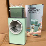 Vegetable Cutter Vegetable Chopper Food Dicer Hand Operated Multi Function for Home Kitchen Slice Shred Mash In Australia - Darrahopens