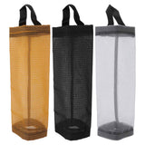 Grocery Bag Holder Large Capacity Durable Polyester Transparent Space Saving Trash Bag Holder for Home Kitchen Yellow In Australia - Darrahopens