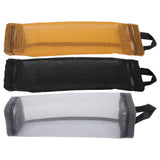 Grocery Bag Holder Large Capacity Durable Polyester Transparent Space Saving Trash Bag Holder for Home Kitchen Yellow In Australia - Darrahopens