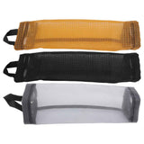 Grocery Bag Holder Large Capacity Durable Polyester Transparent Space Saving Trash Bag Holder for Home Kitchen Yellow In Australia - Darrahopens