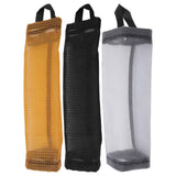 Grocery Bag Holder Large Capacity Durable Polyester Transparent Space Saving Trash Bag Holder for Home Kitchen Yellow In Australia - Darrahopens