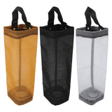Grocery Bag Holder Large Capacity Durable Polyester Transparent Space Saving Trash Bag Holder for Home Kitchen Yellow In Australia - Darrahopens