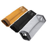 Grocery Bag Holder Large Capacity Durable Polyester Transparent Space Saving Trash Bag Holder for Home Kitchen Yellow In Australia - Darrahopens