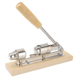 Desktop Mechanical Nut Cracker Tool Metal Walnut Pecan Opener Clip with Handle Lever Type
