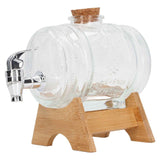 Beverage Barrel Thickened Glass Sealed Medlar Ginseng Wine Brewing Jar Dispenser with Faucet for Home In Australia - Darrahopens