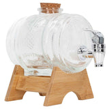 Beverage Barrel Thickened Glass Sealed Medlar Ginseng Wine Brewing Jar Dispenser with Faucet for Home In Australia - Darrahopens