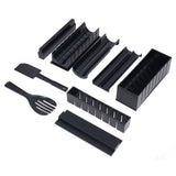 Sushi Making Kit Safe Harmless Odorless Simple Operation DIY Sushi Mold Set Sushi Maker Tool Kit for Home Kitchen