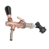 G5/8 Beer Faucet Brass Stainless Steel Beer Tap Adjustable Beer Faucet with Quick Connector Red Bronze In Australia - Darrahopens