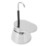 Single Spout Mocha Pot Stainless Steel Hand Pour Latte Classic Coffee Pot for Home Office 50ml