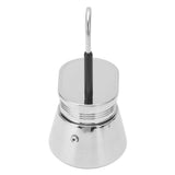 Single Spout Mocha Pot Stainless Steel Hand Pour Latte Classic Coffee Pot for Home Office 50ml In Australia - Darrahopens
