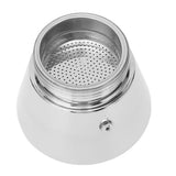 Single Spout Mocha Pot Stainless Steel Hand Pour Latte Classic Coffee Pot for Home Office 50ml