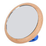 Coffee Reflective Mirror Multidirectional Rotation Adjustable Magnetism Observative Mirror for Kitchen Blue