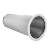 304 Stainless Steel Cold Brew Coffee Filter Cone Mesh with White Rubber Circle Coffee Brew Infuser for Fruit Drink 8x15cm/3.1x5.9in In Australia - Darrahopens