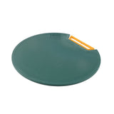Double Side Chopping Cutting Board with Swivel Handle Nonslip for Kitchen Chef Meat Vegetables Fruits Round