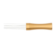 Coffee Needle Type Distributor Stainless Steel Aluminum Alloy Coffee Powder Stirring Tool for Portafilter Gold