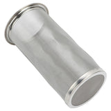 Cold Brew Coffee Filter Stainless Steel Reusable Wide Mouth Mesh Cylindrical Filter with White Gasket for Tea 8x15cm/3.15x5.91in In Australia - Darrahopens