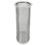 Cold Brew Coffee Filter Stainless Steel Reusable Wide Mouth Mesh Cylindrical Filter with White Gasket for Tea 8x21cm/3.15x8.27in In Australia - Darrahopens