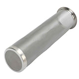 Cold Brew Coffee Filter Stainless Steel Reusable Wide Mouth Mesh Cylindrical Filter with White Gasket for Tea 8x21cm/3.15x8.27in In Australia - Darrahopens