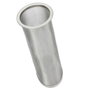 Cold Brew Coffee Filter Stainless Steel Reusable Wide Mouth Mesh Cylindrical Filter with White Gasket for Tea 8x21cm/3.15x8.27in