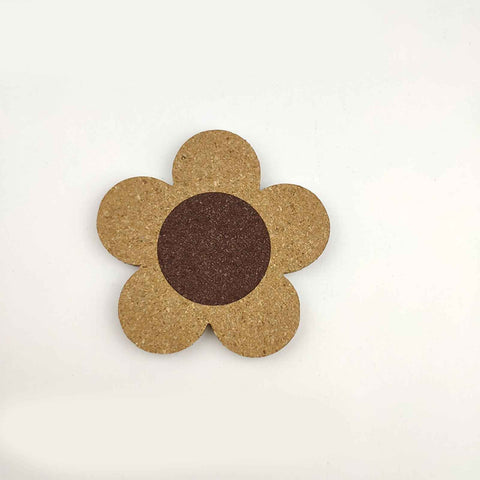Flower Wooden Coaster Nordic Style Flower Shape Cork Coaster Kitchen Insulation Mat Dining Table Mat S In Australia - Darrahopens