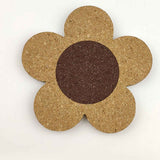 Flower Wooden Coaster Nordic Style Flower Shape Cork Coaster Kitchen Insulation Mat Dining Table Mat S In Australia - Darrahopens