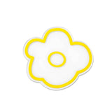 Acrylic Flower Coaster Heat Insulation Cute Flower Transparent Stable NonslipAcrylic Coasters Yellow In Australia - Darrahopens