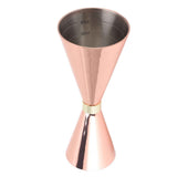 Jigger Stainless Steel 30mm to 60mm Elegant Flexible Jigger Cone for Cocktail Bartending Copper Plating In Australia - Darrahopens