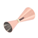 Jigger Stainless Steel 30mm to 60mm Elegant Flexible Jigger Cone for Cocktail Bartending Copper Plating