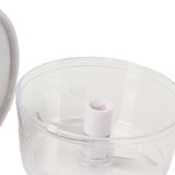 Garlic Chopper Manual Mini Safe Multipurpose Transparent Garlic Mincer with Drawstring for Kitchen Green
