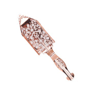 Absinthe Spoon Vintage Hollow Design Stainless Steel Wormwood Cocktail Bar Glass Cup Drinking Filter Spoon Rose Gold
