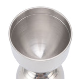 Cocktail Jigger 30/60ml Stainless Steel Durable High Accuracy Wide Opening Shot Measure Jigger for Cocktail Liquor 30/60ml Classic Silver