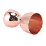 Cocktail Jigger 30/60ml Stainless Steel Durable High Accuracy Wide Opening Shot Measure Jigger for Cocktail Liquor 30/60ml Rose Gold
