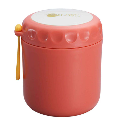 Thermal Insulated Food Jar Good Sealing Leakproof Food Grade Material Stainless Steel Soup Cup for Home Office School Stainless Steel Red In Australia - Darrahopens