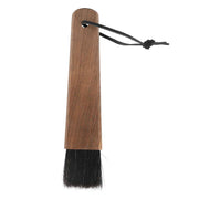Coffee Grinder Brush Soft Bristles Long Handle Coffee Machine Cleaning Tool for Home Cafe Cups Mugs Walnut Wood Black Bristles In Australia - Darrahopens