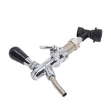 G5/8 Beer Tap 304 Stainless Steel Adjustable Beer Faucet Liquid Dispenser for Bar Restaurant Hotel Home