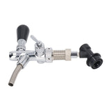 G5/8 Beer Tap 304 Stainless Steel Adjustable Beer Faucet Liquid Dispenser for Bar Restaurant Hotel Home