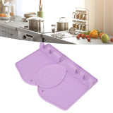 Silicone Utensil Rest Heat Resistant Non Slip Silicone Utensil Holder with Drip Pad for Kitchen Utensil Spoons Tongs Light Purple In Australia - Darrahopens