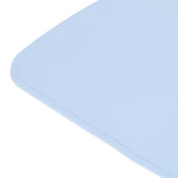 Silicone Placemat Thicken Heat Insulation Anti Slip Soft Elastic Silicone Bear Placemat for Home Hotel Restaurant Blue