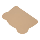 Silicone Placemat Thicken Heat Insulation Anti Slip Soft Elastic Silicone Bear Placemat for Home Hotel Restaurant Brown In Australia - Darrahopens