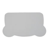Silicone Placemat Thicken Heat Insulation Anti Slip Soft Elastic Silicone Bear Placemat for Home Hotel Restaurant Grey In Australia - Darrahopens