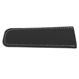 Pan Handle Cover PU Leather Anti Scald Hot Pot Holder Kitchen Cooking Accessories for Cast Iron Skillet Frying Pan Black