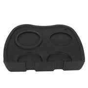 Tampering Corner Mat Silicone Tamping Pad Coffee Tamper Mat Double Heads for Kitchen Pub Coffee Accessories Black In Australia - Darrahopens