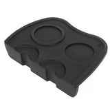 Tampering Corner Mat Silicone Tamping Pad Coffee Tamper Mat Double Heads for Kitchen Pub Coffee Accessories Black In Australia - Darrahopens