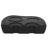 Tampering Corner Mat Silicone Tamping Pad Coffee Tamper Mat Double Heads for Kitchen Pub Coffee Accessories Black In Australia - Darrahopens