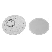 Refillable Coffee Capsule Stainless Steel High Temperature Resistant Reusable Coffe Pod for Home White
