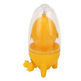 Egg Scrambler Manual Puller Portable Egg Yolk White Mixer with Silicone Pad for Golden Egg Making Yellow In Australia - Darrahopens
