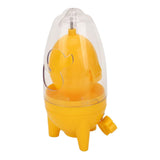 Egg Scrambler Manual Puller Portable Egg Yolk White Mixer with Silicone Pad for Golden Egg Making Yellow In Australia - Darrahopens